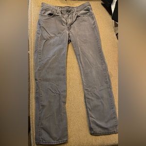 Levi’s 514 Grey 34 x 32 Jeans